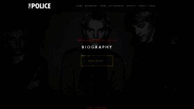 What Thepolice.com website looked like in 2020 (3 years ago)