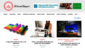 What Thewiredshopper.com website looked like in 2020 (3 years ago)