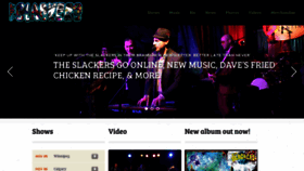 What Theslackers.com website looked like in 2020 (3 years ago)