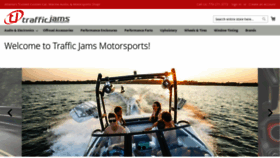 What Trafficjamsmotorsports.com website looked like in 2020 (3 years ago)