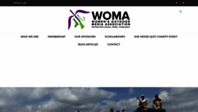 What Thewoma.com website looked like in 2020 (3 years ago)