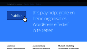 What This-play.nl website looked like in 2020 (3 years ago)