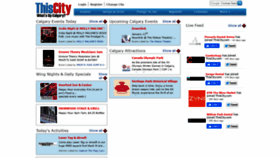 What Thiscity.com website looked like in 2020 (3 years ago)