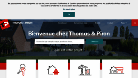 What Thomas-piron.be website looked like in 2020 (3 years ago)