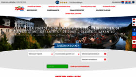 What Tsjechoreizen.nl website looked like in 2020 (3 years ago)