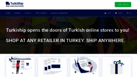 What Turkiship.com website looked like in 2020 (3 years ago)
