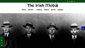 What Theirishmob.com website looked like in 2020 (3 years ago)