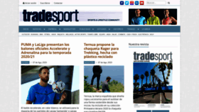 What Tradesport.com website looked like in 2020 (3 years ago)