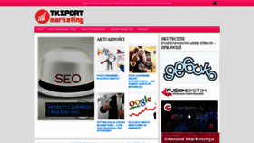 What Tksport.pl website looked like in 2020 (3 years ago)