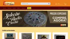 What Tricoarte.com.br website looked like in 2020 (4 years ago)
