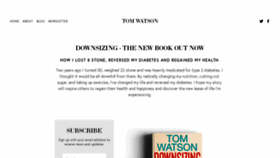 What Tom-watson.co.uk website looked like in 2020 (4 years ago)