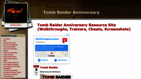 What Tomb-raider-anniversary.com website looked like in 2020 (3 years ago)