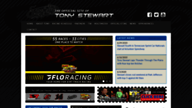 What Tonystewart.com website looked like in 2020 (4 years ago)