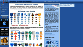 What Toolbar-icons.com website looked like in 2020 (3 years ago)