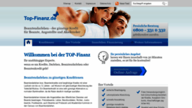 What Top-finanz.de website looked like in 2020 (3 years ago)