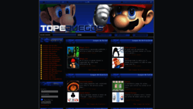 What Topejuegos.net website looked like in 2020 (3 years ago)