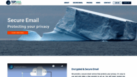 What Topmail.co.za website looked like in 2020 (3 years ago)