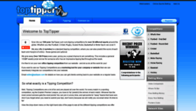 What Toptipper.com website looked like in 2020 (3 years ago)