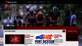 What Triathlonmalaysia.com website looked like in 2020 (3 years ago)