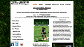 What Totalsoccerft.com website looked like in 2020 (3 years ago)