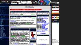 What Tradingcardcentral.com website looked like in 2020 (3 years ago)