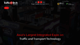 What Trafficinfratechexpo.com website looked like in 2020 (3 years ago)