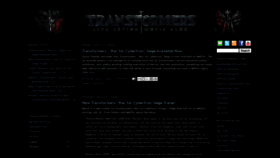 What Transformerslive.blogspot.com website looked like in 2020 (3 years ago)