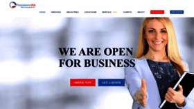 What Translators-usa.com website looked like in 2020 (4 years ago)