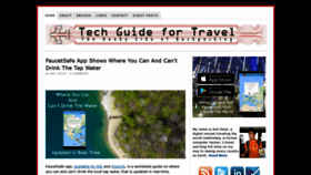 What Techguidefortravel.com website looked like in 2020 (3 years ago)