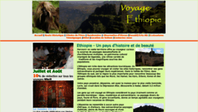 What Travelacrossethiopia.com website looked like in 2020 (3 years ago)