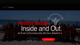 What Trinity-fitness.org website looked like in 2020 (3 years ago)