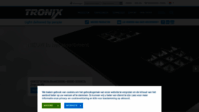 What Tronix.nl website looked like in 2020 (3 years ago)