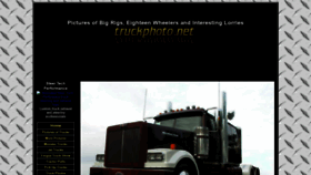 What Truckphoto.net website looked like in 2020 (3 years ago)