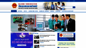 What Tcdn.gov.vn website looked like in 2020 (3 years ago)