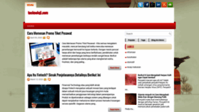 What Tucknoloji.com website looked like in 2020 (3 years ago)