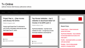What Tvon.ro website looked like in 2020 (3 years ago)