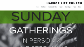 What Theharborlife.com website looked like in 2020 (3 years ago)