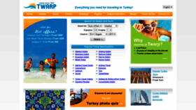 What Twarp.com website looked like in 2020 (3 years ago)
