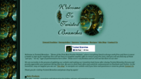 What Twistedbranches.com website looked like in 2020 (3 years ago)