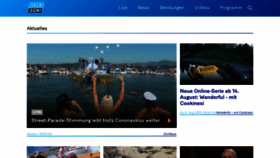 What Telezueri.ch website looked like in 2020 (4 years ago)