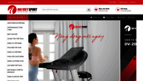 What Thethaodaiviet.com website looked like in 2020 (3 years ago)
