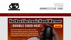 What Thehotrox.co.uk website looked like in 2020 (3 years ago)