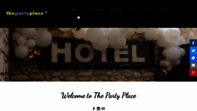 What Thepartyplace.net.au website looked like in 2020 (3 years ago)