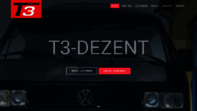 What T3-dezent.de website looked like in 2020 (3 years ago)