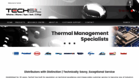 What Techsil.co.uk website looked like in 2020 (4 years ago)