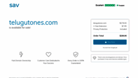 What Telugutones.com website looked like in 2020 (3 years ago)
