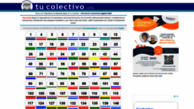 What Tucolectivo.info website looked like in 2020 (3 years ago)