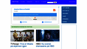 What Tvnytt.no website looked like in 2020 (3 years ago)