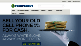 What Techpayout.com website looked like in 2020 (3 years ago)
