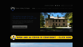 What Tamarvalleycottages.co.uk website looked like in 2020 (3 years ago)